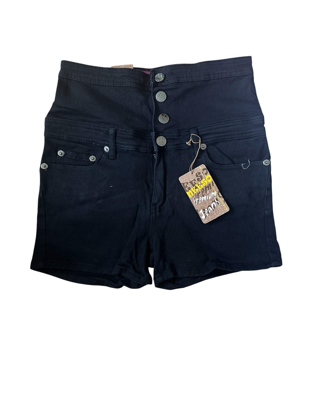⚡️ Neeso Jeans Black High-Rise Denim Shorts